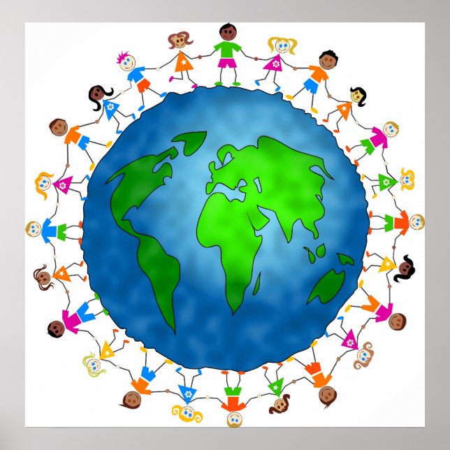 Poster Enfants du monde (Devant)