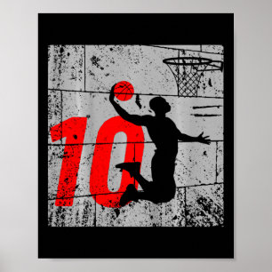 Poster Enfants en détresse 10 ans 10e anniversaire de bas