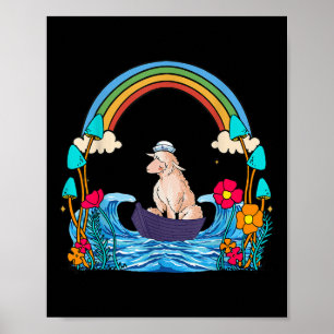 Poster Enfants Enfant Moutons Moutons Maritimes Filles Ga