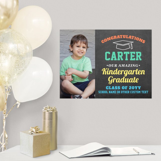 Poster Enfants - Graduation maternelle ou préscolaire Pho (Créateur téléchargé)