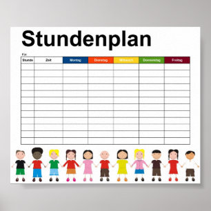 Poster Enfants / Horaires