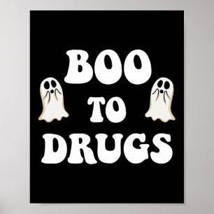 Poster Enfants Mignons Semaine Ruban Rouge Dis Boo Pour D