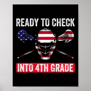 Poster Enfants Premier Jour De Chemises De 4E Année Garço