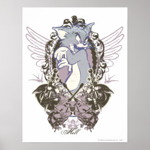 Poster Enfer d'Outa de chat de Tom