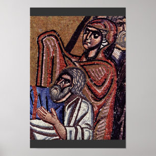 Poster Enfer Par Meister Der Nea-Moni-Kirche In Chios (Be