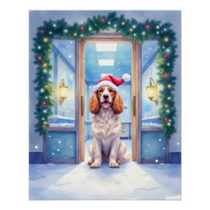 Poster English Cocker Spaniel Poste de soins infirmiers C