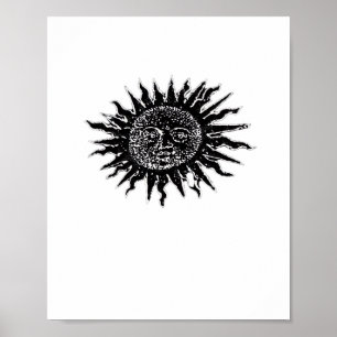 Poster Engraving médiévales - Whimsigoth Aesthétique - Wh