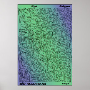 Poster Enigma Maze