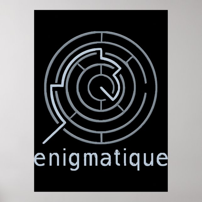 Poster Enigmatique Podcast Twilight Zone (Devant)