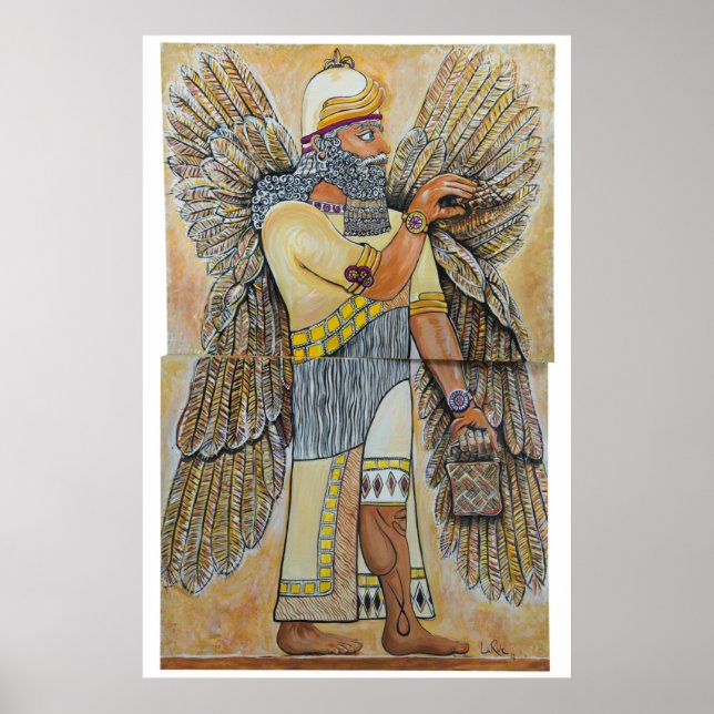 Poster Enki The Annunaki (Devant)