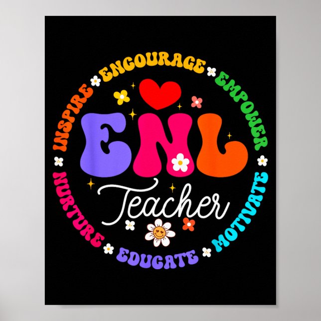 Poster Enl Teacher Squad English New Language Squad Crew  (Devant)