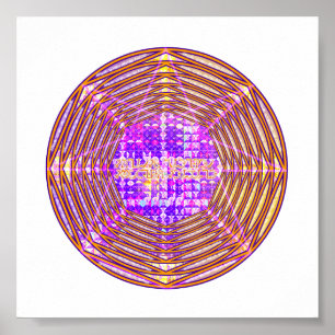 Poster Enochian Sigil De Mercure