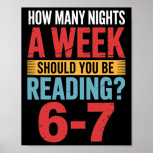 Poster Enseignant 67 Combien de Soirs par Semaine Devriez