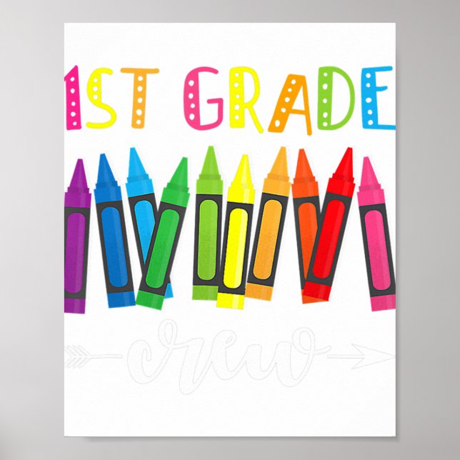 Poster Enseignant de 1ère année d'équipage (Devant)