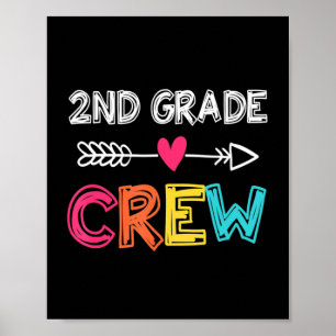 Poster Enseignant de 2e année Retour à l'école 2e année d