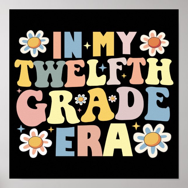 Poster Enseignants Étudiants En Ma 12e Ère De 12e Année (Devant)
