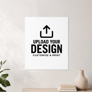 Poster Enseigne d'affichage commerciale 8x10" personnalis