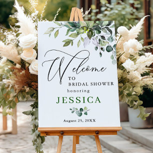 Poster Enseigne de bienvenue pour une baby shower de mari