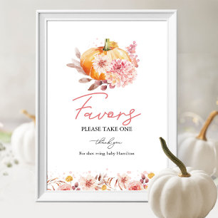 Poster Enseigne de cadeaux de remerciement pour Baby Show