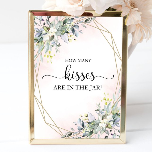 Poster Enseigne de mariage champêtre avec combien de bais (Créateur téléchargé)