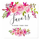 enseigne de mariage/réception Fleurs de pêcher ros