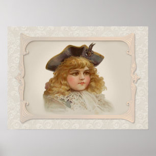 Poster Ensemble d'affiches pour enfants vintages