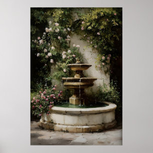 Poster Ensemble d'art mural de cottage vintage 6 impressi