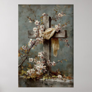 Poster Ensemble d'art mural de Pâques vintage 6 impressio