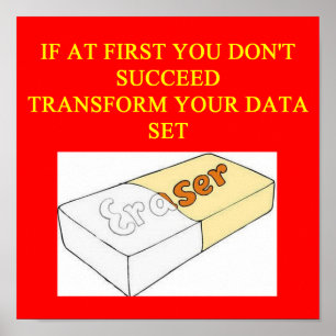 Poster ensemble de données mathématiques