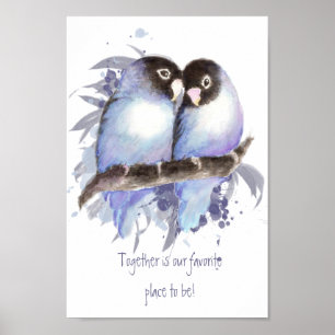 Poster Ensemble notre endroit préféré pour être Cité Oise