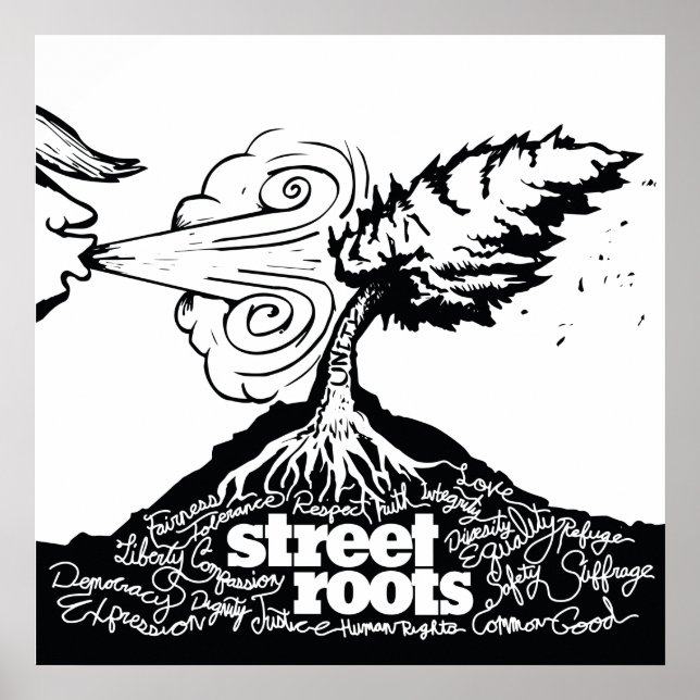 Poster Ensemble, nous allons traverser n'importe quelle t (Devant)