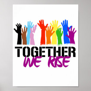 Poster Ensemble, nous nous levons