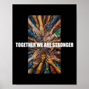 Poster Ensemble, Nous Sommes Plus Forts - Jour Du Respect