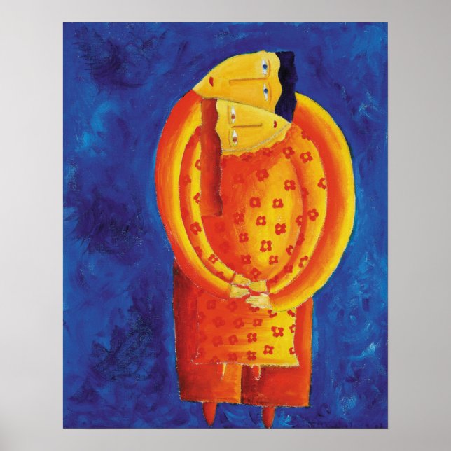 Poster Ensemble Peinture contemporaine Art Imprimer (Devant)