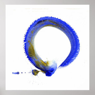 Poster Enso bleu