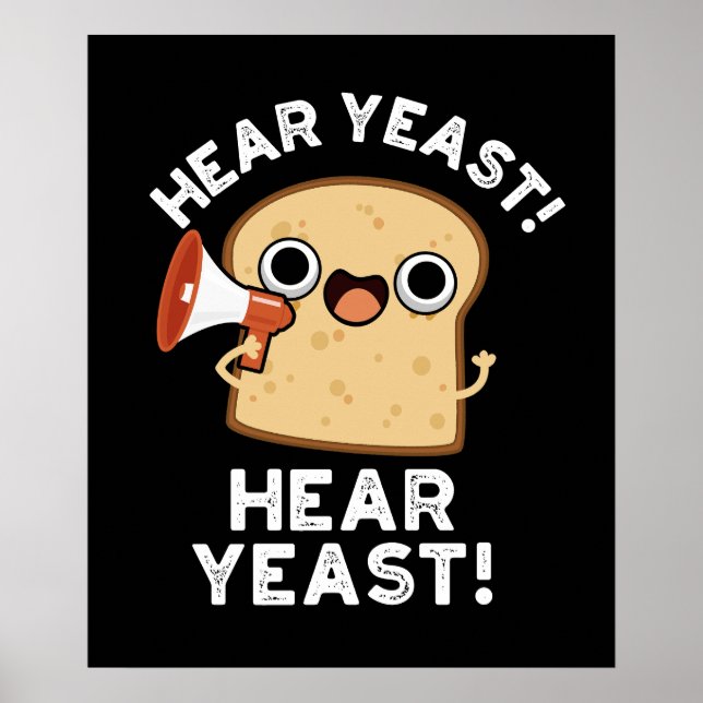 Poster Entendre la levure Entendre la levure Funky Pun de (Devant)