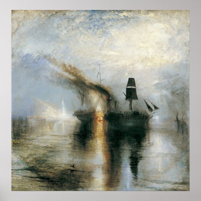 Poster Enterrement en mer (Devant)