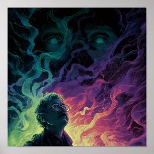 Poster Entité de fumée