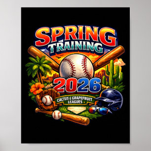 Poster Entraînement de printemps 2026 Conception de fans