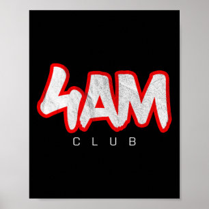 Poster Entraînement du matin - Entraîneur personnel de fo