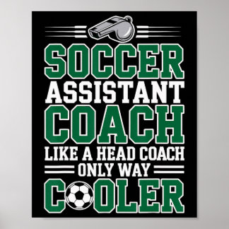 Poster Entraîneur instantané de football comme un entraîn