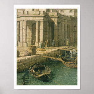 Poster Entrance to the Grand Canal: Looking West, c.1738-