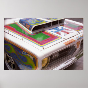 Poster Entrave vintage - Hemi Cuda