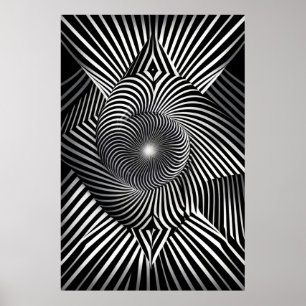 Poster Entre les lignes et les dimensions