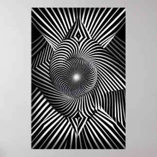 Poster Entre les lignes et les dimensions