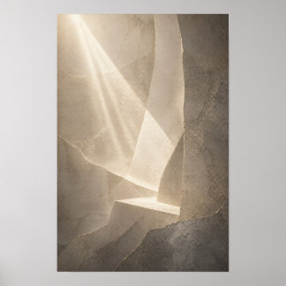 Poster Entre pierre et lumière — Aurema (Portrait)