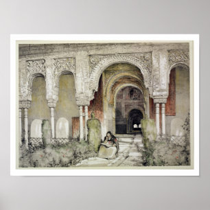 Poster Entrée au Hall des deux soeurs (Sala de l