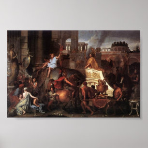 Poster Entrée D'Alexandre Dans Babylone