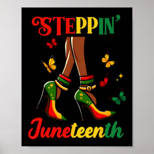 Poster Entrée Dans Junetten Femme Black Girls Hi