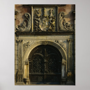 Poster Entrée de l'Hôtel de Ville